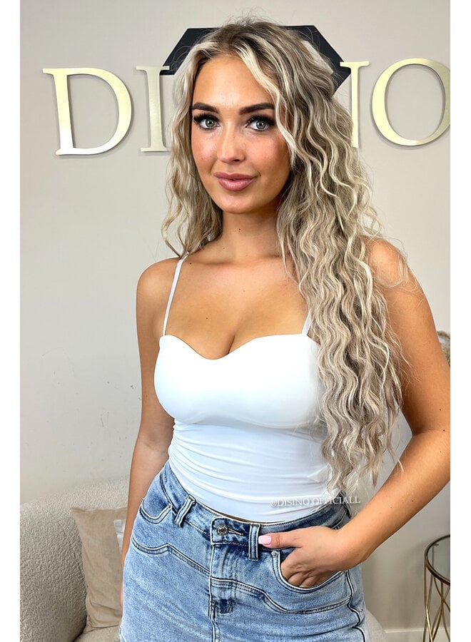 WHITE - 'STELLA V2' - SKIMMS INSPIRED SEAMLESS TOP