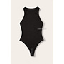 BLACK - 'AVERY BODYSUIT' - SHAPING RACER BODYSUIT