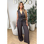 CHOCO - 'DELANI SET' - COASTAL CHIC SUMMER TOP + PANTS SET