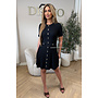 BLACK - 'SANDRA DRESS' - CLASSY INSPIRED A-LINE DRESS