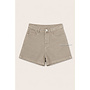 BEIGE - 'ELLA SHORTS' - SUPER STRETCH DENIM SHORTS