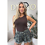 CHOCO - 'GRACE TOP' - STUDS HALTER TOP