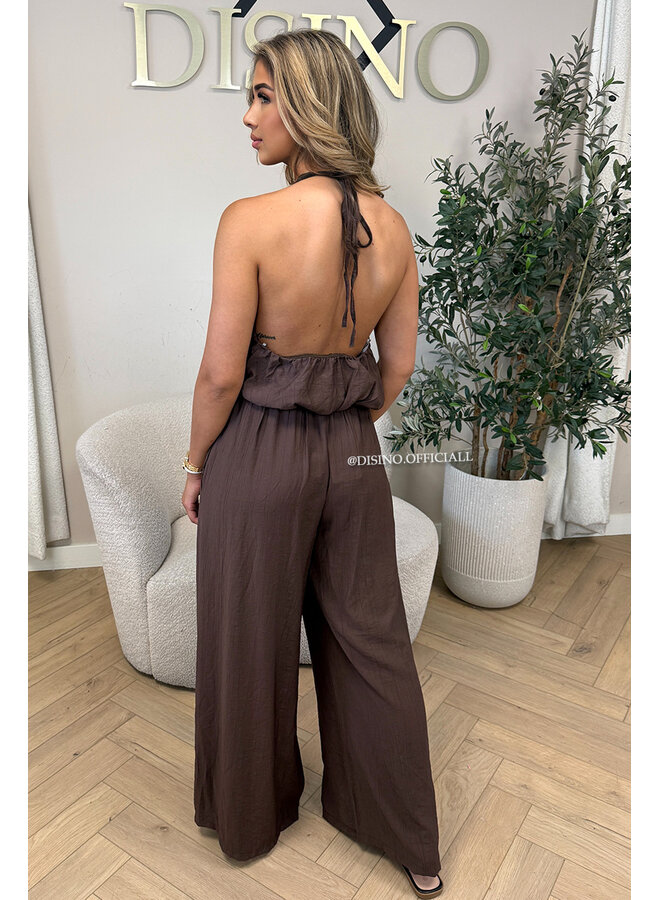 CHOCO - 'ALARA SET' - SUMMER ESCAPE OPEN BACK TOP + PANTS SET