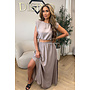 TAUPE - 'INEZ SET' - MIDNIGHT OASIS MAXI SKIRT + TOP SET