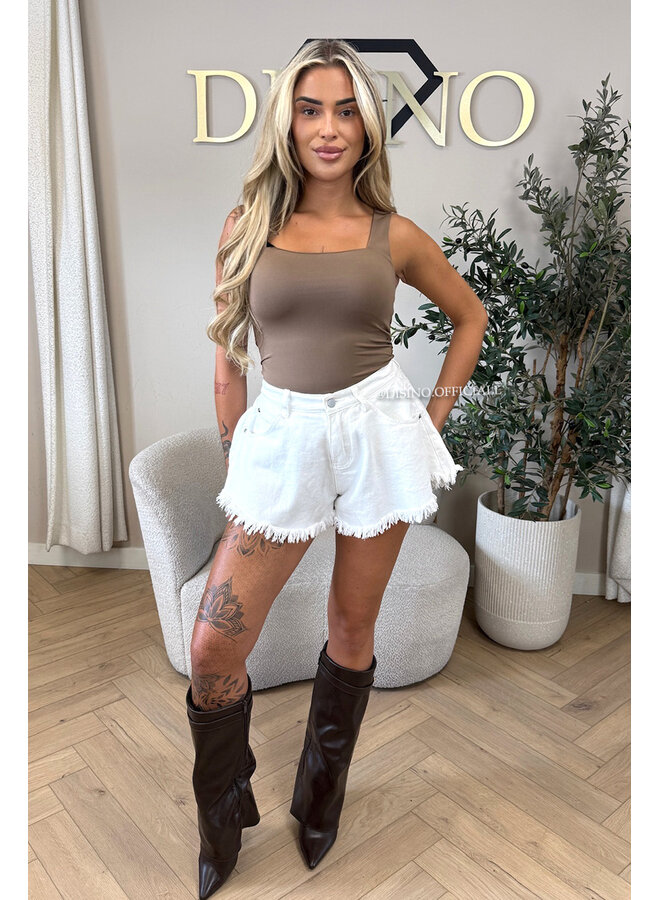 CAMEL - 'NOVA BASIC TOP' - SEAMLESS HEMD TOP