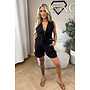 BLACK - 'DELANI SHORT SET' - COASTAL CHIC SUMMER TOP + SHORT SET