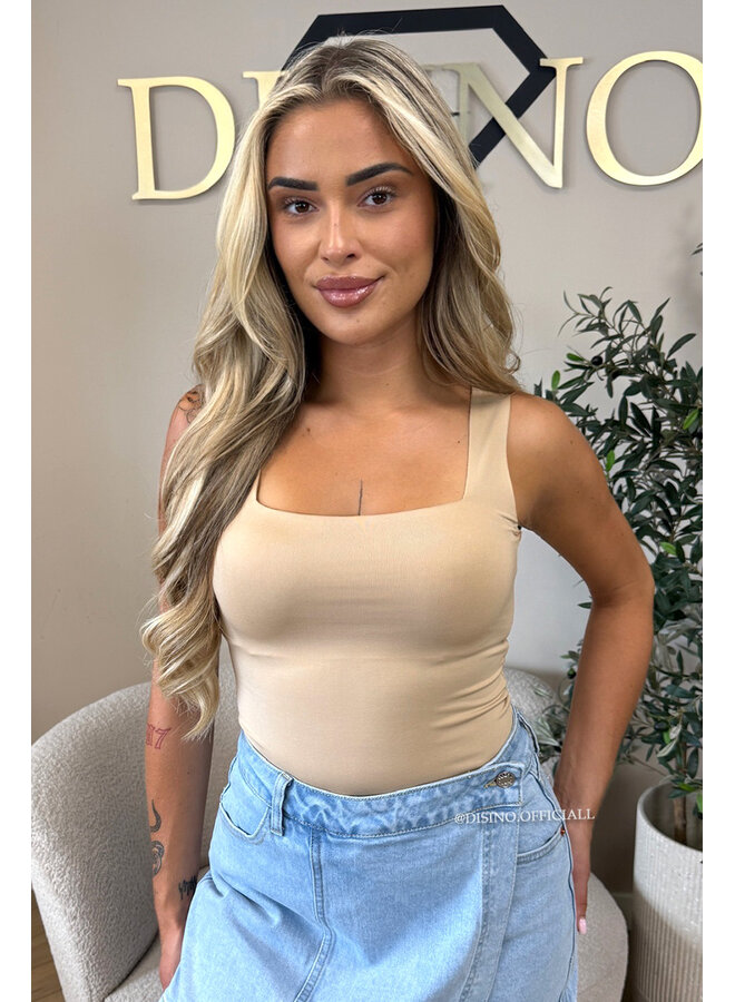 NUDE - 'NOVA BASIC TOP' - SEAMLESS HEMD TOP