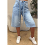 BLUE - 'RILEY DIAMONDS JORTS' - EXCLUSIVE STRETCH DIAMONDS BERMUDA SHORT