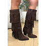 CHOCO - 'FRINGE COWBOY BOOTS' - PERFECT FESTIVAL FRINGE BOOTS