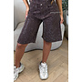 CHOCO - 'CELINA DIAMONDS JORT' - EXCLUSIVE STRETCH BERMUDA SHORTS