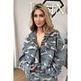 CAMO - 'MARLEY JACKET' - DENIM CAMO BOMBER JACKET