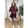 CHERRY - 'MILA SHORT SET' - COMFY TOP + PANTS TWO PIECE SET