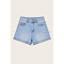 LIGHT BLUE - 'ELLA SHORTS' - SUPER STRETCH DENIM SHORTS
