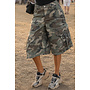 CAMO - 'RIVER JORT' - EXTRA WIDE LEG CAMO JORT