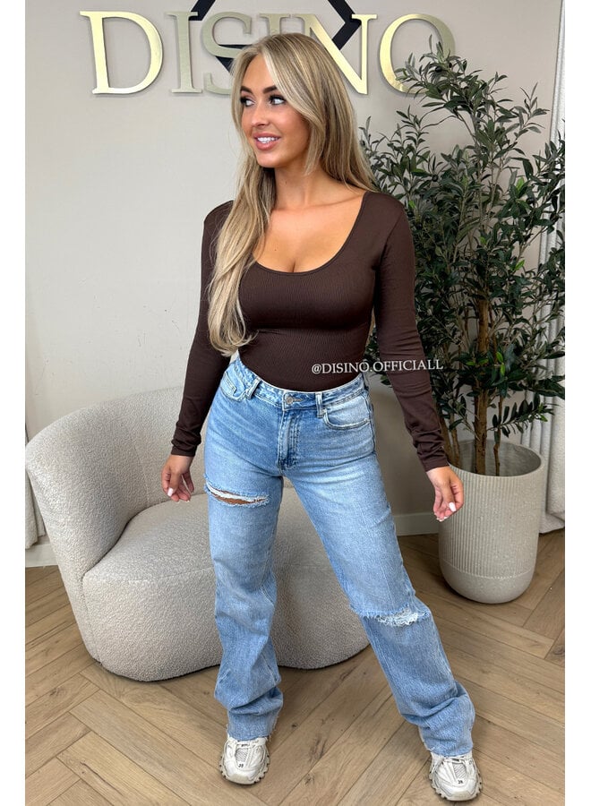 CHOCO - 'JAMILLA BODYSUIT' - SUPER SHAPING RIBBED BODYSUIT