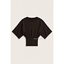 CHOCO - 'ILAYDA SHORTSLEEVE' - SNATCHED BELL SLEEVE KNIT TOP