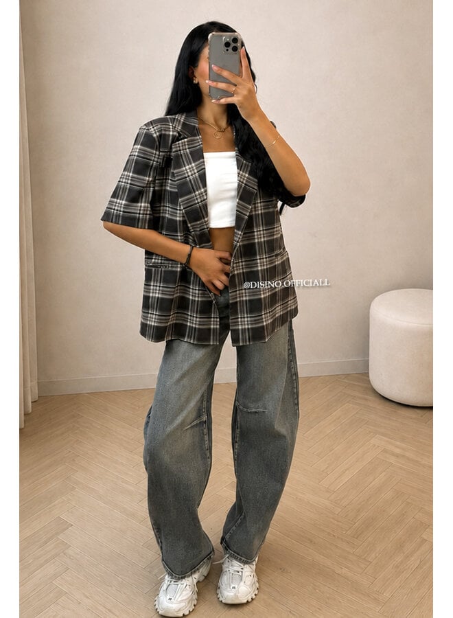 DIRTY WASH - 'WALES JEANS' - STRETCH VIRAL BALLOON LEG JEANS