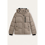 TAUPE - 'ZOEY SHORT COAT' - PREMIUM QUALITY WINTER COAT