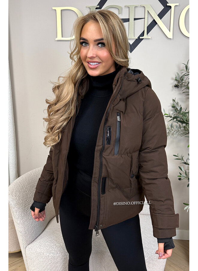 GREEN - 'ZOEY SHORT COAT' - PREMIUM QUALITY WINTER COAT