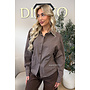 CHOCO - 'VIVIAN BLOUSE' - SNATCHED STRIPED BLOUSE