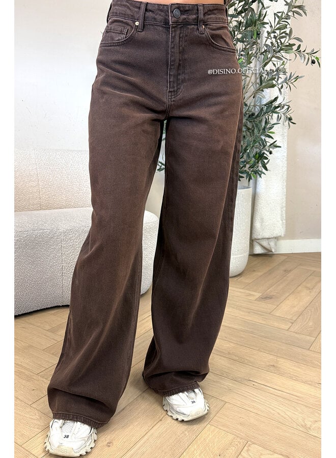 CHOCO - 'MANILA JEANS' - BAGGY FIT STRETCH JEANS