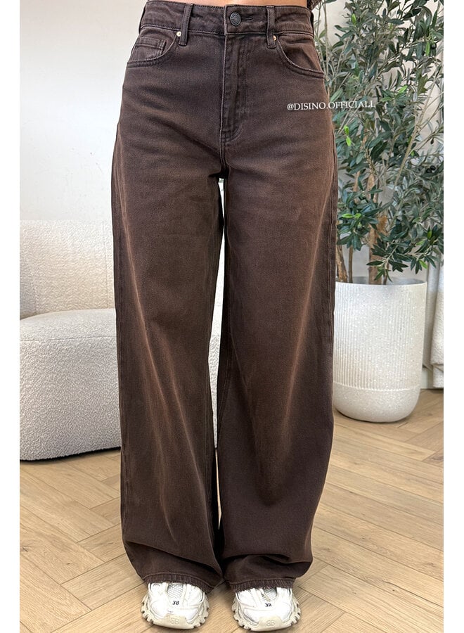 CHOCO - 'MANILA JEANS' - BAGGY FIT STRETCH JEANS