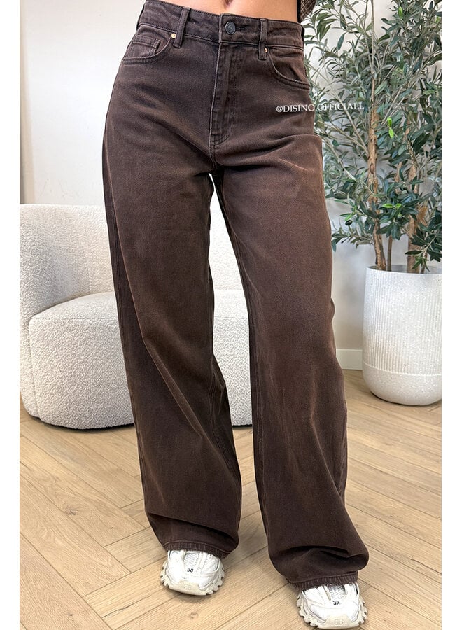 CHOCO - 'MANILA JEANS' - BAGGY FIT STRETCH JEANS