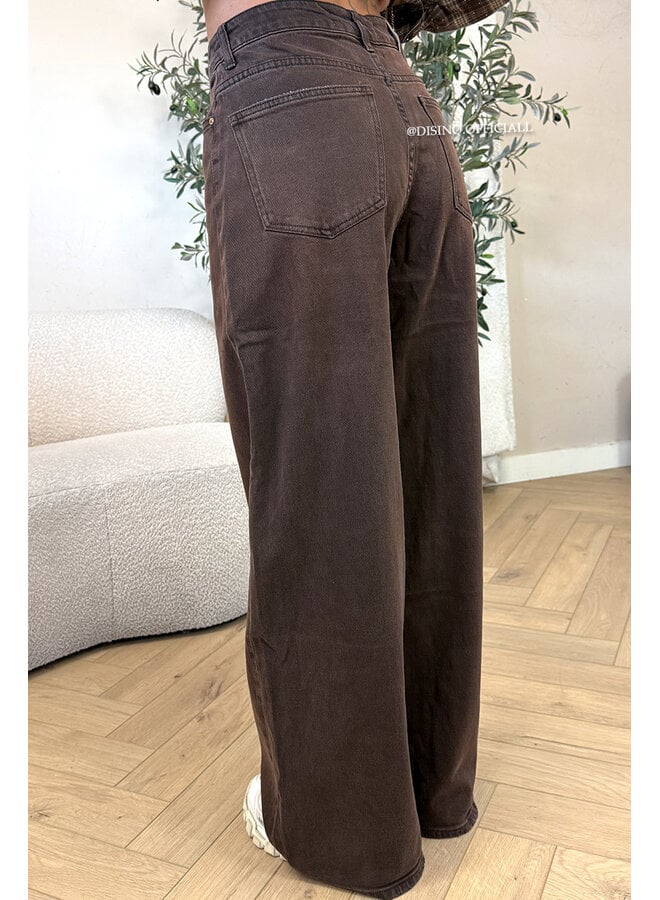 CHOCO - 'MANILA JEANS' - BAGGY FIT STRETCH JEANS