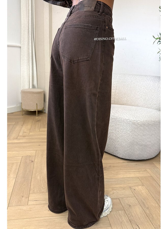 CHOCO - 'MANILA JEANS' - BAGGY FIT STRETCH JEANS