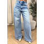 LIGHT BLUE - 'MANILA JEANS' - BAGGY FIT STRETCH JEANS