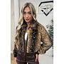 CHOCO - 'BAMBI JACKET' - SOFT FAUX FUR BAMBI PRINT JACKET