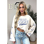 BEIGE - '1998 SWEATER' - OVERSIZED LONGSLEEVE SWEATER