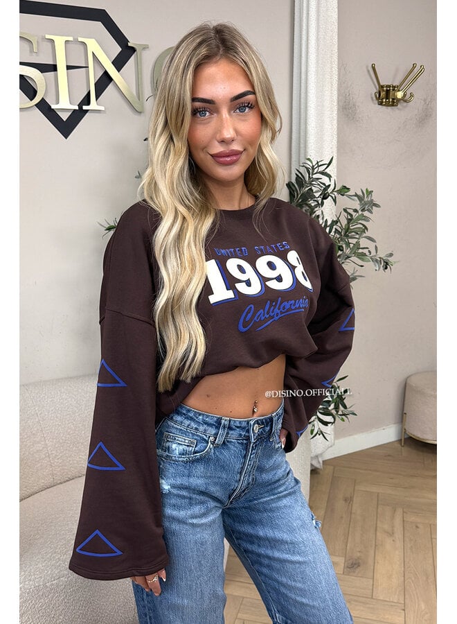 CHOCO - '1998 SWEATER' - OVERSIZED LONGSLEEVE SWEATER