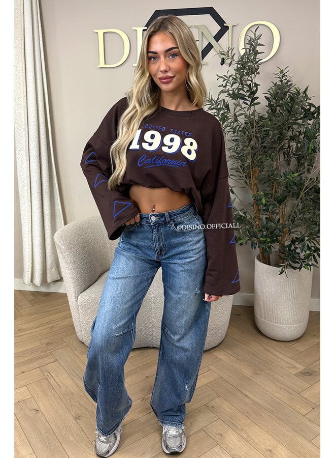CHOCO - '1998 SWEATER' - OVERSIZED LONGSLEEVE SWEATER