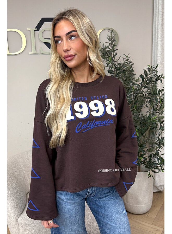CHOCO - '1998 SWEATER' - OVERSIZED LONGSLEEVE SWEATER