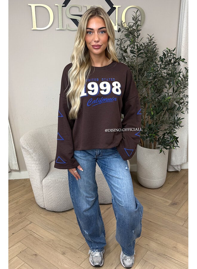 CHOCO - '1998 SWEATER' - OVERSIZED LONGSLEEVE SWEATER