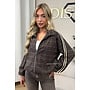 CHOCO - 'JUNE JACKET' - VIRAL CHECKED JACKET