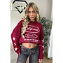 CHERRY - 'CALIFORNIA HUSTLER' - OVERSIZED LONGSLEEVE TOP