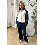 BLUE - ‘MONACO SET’ – PREMIUM QUALITY COLORBLOCK TRACKSUIT