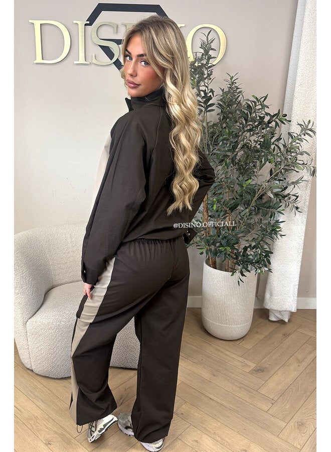 CHOCO - ‘MONACO SET’ – PREMIUM QUALITY COLORBLOCK TRACKSUIT