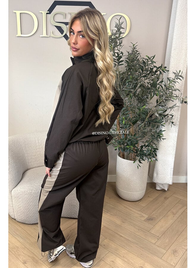 CHOCO - ‘MONACO SET’ – PREMIUM QUALITY COLORBLOCK TRACKSUIT