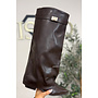 CHOCO - 'LEATHER STEFFI BOOTS' - VIRAL SHORT SHARK BOOTS