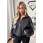 BLACK – ‘SORENZA JACKET’ – PREMIUM QUALITY CHECKED WINDBREAKER JACKET