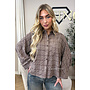 CHOCO – ‘MADELEINE BLOUSE’ – OVERSIZED GINGHAM BLOUSE