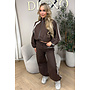 CHOCO - 'ALEXIS SET' - STRIPED JOGGER + JACKET SET