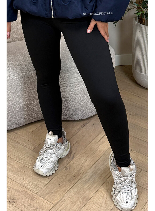 BLACK – ‘NERINA LEGGING’ – SUPER SOFT COMFY LEGGING