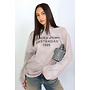 GREY - '1998 AMSTERDAM LONGSLEEVE' - OVERSIZED PRIORITY LONGSLEEVE TOP