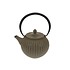 Cosy & Trendy Theepot gietijzer 1,2 liter Lantern licht grijs met filter