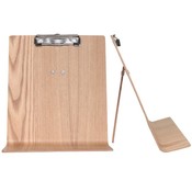 Cosy & Trendy Houten kookboekhouder met clip 25x30 cm