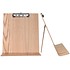 Cosy & Trendy Houten kookboekhouder met clip 25x30 cm